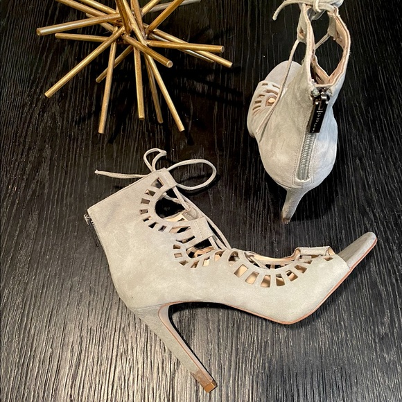 BCBG Generation Lace Up Heels - Picture 3 of 6